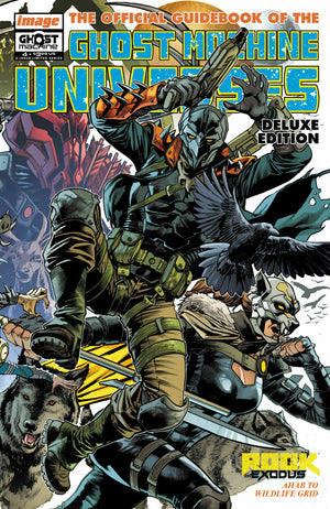 GHOST MACHINE THE OFFICIAL GUIDEBOOK #4 (OF 5) CVR B BRYAN HITCH & BRAD ANDERSON WRAPAROUND VAR