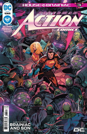 ACTION COMICS #1065 CVR A RAFA SANDOVAL (HOUSE OF BRAINIAC)