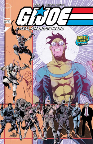 GI JOE A REAL AMERICAN HERO #326 CVR D CHRIS MOONEYHAM INVINCIBLE TEAM UP VAR