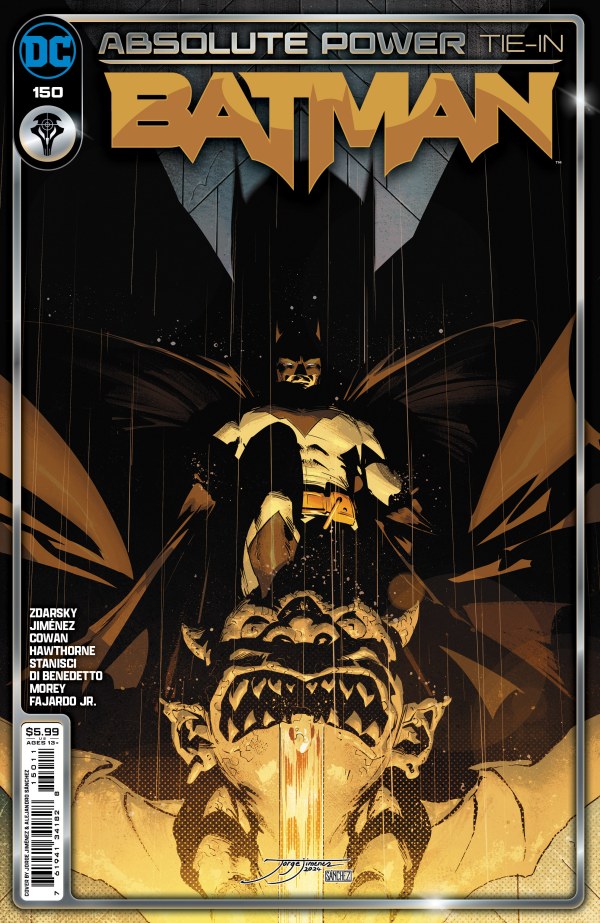 BATMAN #150 (2024) CVR A JORGE JIMENEZ (ABSOLUTE POWER) – Fun Box