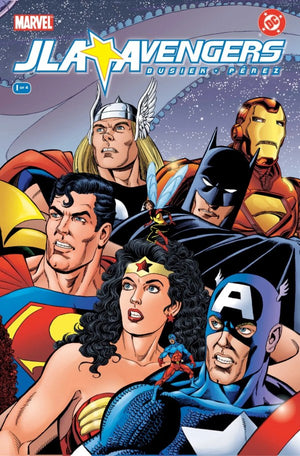 JLA/AVENGERS #1 FACSIMILE EDITION WRAPAROUND COVER