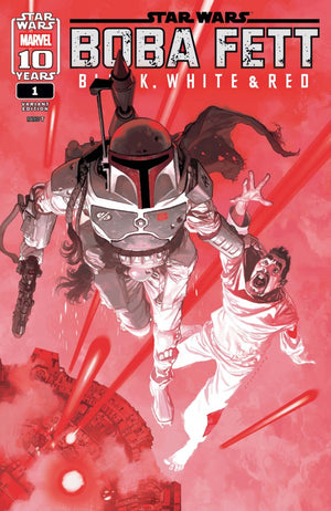 STAR WARS: BOBA FETT - BLACK  WHITE & RED #1 JOSEMARIA CASANOVAS VARIANT