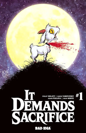 IT DEMANDS SACRIFICE #1 (OF 4) CVR D SKOTTIE YOUNG FOIL VAR