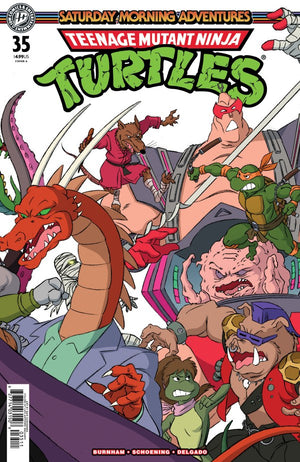 Teenage Mutant Ninja Turtles: Saturday Morning Adventures #35 Cover A (Schoening Connecting Cover Set)