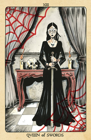 Minor Arcana #13 C 1:10 INCV Tarot Card Variant (Full Art  Lemire)