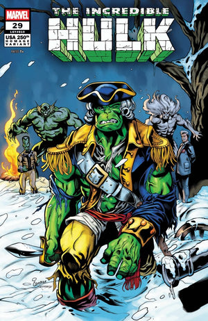 INCREDIBLE HULK #29 (2025) CHRIS CAMPANA 250TH HOMAGE VARIANT