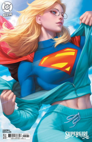 SUPERGIRL #2 CVR B STANLEY ARTGERM LAU CARD STOCK VAR