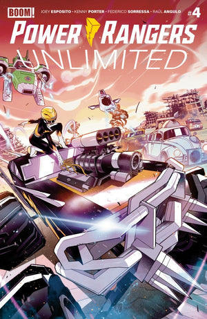 Power Rangers Unlimited #4 A Main (Dressed  Sorressa)