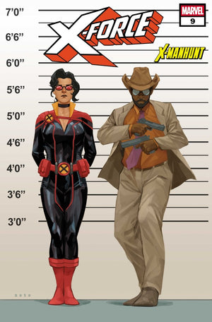 X-FORCE #9 (2025) PHIL NOTO CONNECTING X-MANHUNT VARIANT [XMH]