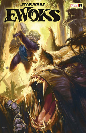 STAR WARS: EWOKS #1 BEN HARVEY VARIANT