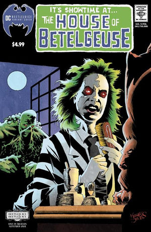 HOUSE OF SECRETS #92 FACSIMILE EDITION (2024) CVR D KELLEY JONES BEETLEJUICE CARD STOCK VAR