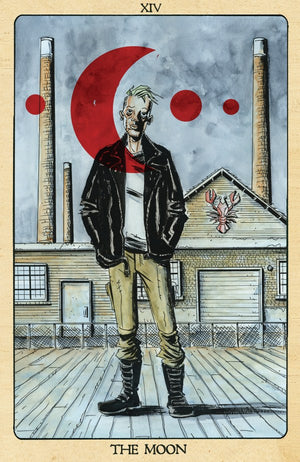 Minor Arcana #14 C 1:10 INCV Tarot Card Variant (Full Art  Lemire)