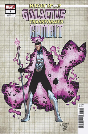 WHAT IF...? GALACTUS: GALACTUS TRANSFORMED GAMBIT? #1 RON LIM DESIGN VARIANT