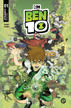 BEN 10 #1 (2026) CVR O INC 1:50 SIGNED EDITION BY MAN OF ACTION TEAM VAR