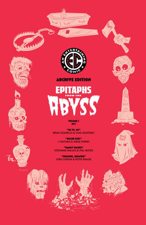 EC EPITAPHS FROM THE ABYSS #1 (OF 5) CVR H 1:50 INC RIAN HUGHES EC ARCHIVE EDITION VAR