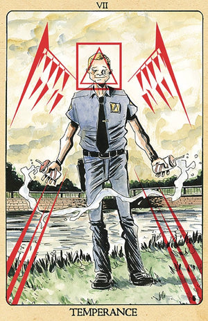 Minor Arcana #7 D 1:10 INCV Tarot Card Variant (Full Art  Lemire)