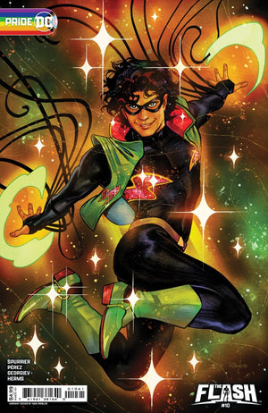 FLASH #10 (2024) CVR D NICK ROBLES DC PRIDE 2024 CARD STOCK VAR