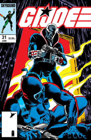 GI JOE A REAL AMERICAN HERO #31 HAMA FILES EDITION CVR A MICHAEL GOLDEN