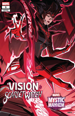 THE VISION & THE SCARLET WITCH #5 NETEASE GAMES MARVEL MYSTIC MAYHEM VARIANT