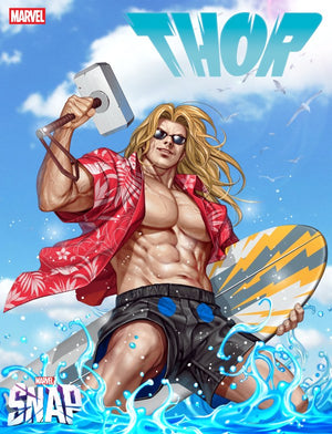THE MORTAL THOR #800 (2026) INHYUK LEE MARVEL SNAP SWIMSUIT VARIANT