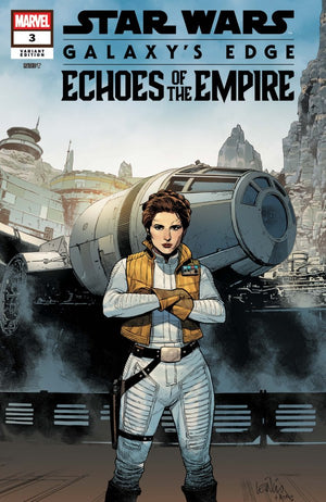 STAR WARS: GALAXY'S EDGE - ECHOES OF THE EMPIRE #3 LEINIL YU LEIA VARIANT