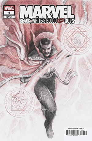 MARVEL: BLACK  WHITE & BLOOD AND GUTS #4 MISTSUHIRO ARITA VARIANT