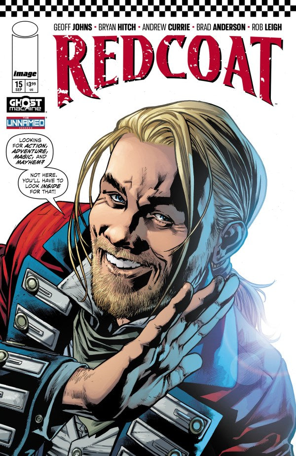REDCOAT #15 CVR A BRYAN HITCH & BRAD ANDERSON WRAPAROUND