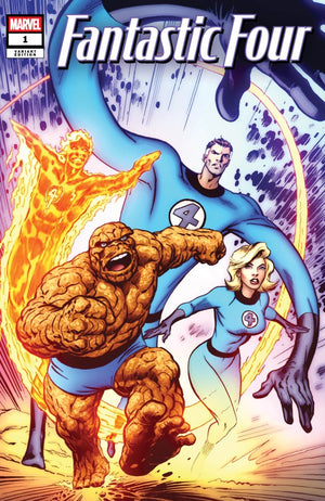 FANTASTIC FOUR #1 (2025) ALAN DAVIS VARIANT