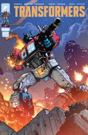 TRANSFORMERS #23 CVR D INC 1:25 DOUG MAHNKE & DAVID BARON VAR