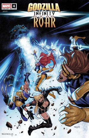 GODZILLA: INFINITY ROAR #4 STEPHEN SEGOVIA VARIANT