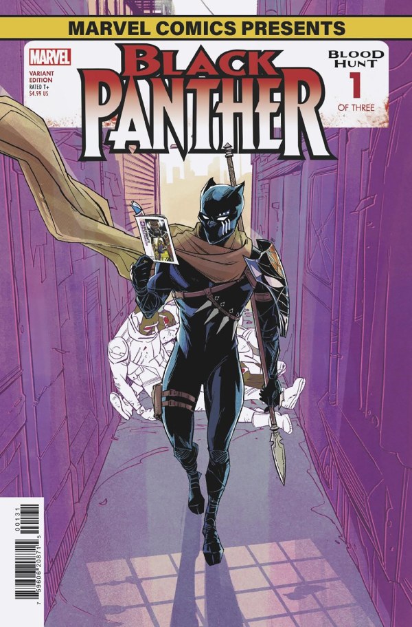 BLACK PANTHER: BLOOD HUNT #1 [BH] ANNIE WU MARVEL COMICS PRESENTS VARIANT [BH]