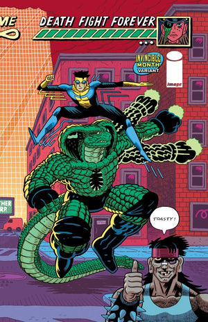 DEATH FIGHT FOREVER #2 (OF 5) CVR D ANDREW MACLEAN INVINCIBLE TEAM UP WRAPAROUND VAR (MR)