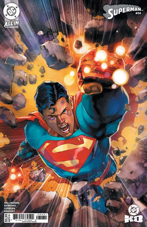 SUPERMAN #34 (2026) CVR C ROD REIS CARD STOCK VAR (DC K.O.)