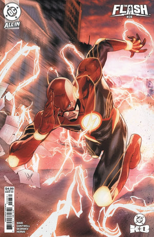 FLASH #28 (2025) CVR E LUCAS MEYER CARD STOCK VAR (DC K.O.)