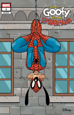 MARVEL & DISNEY: WHAT IF...? GOOFY BECAME SPIDER-MAN #1 PHIL NOTO GOOFY SPIDER-MAN VARIANT