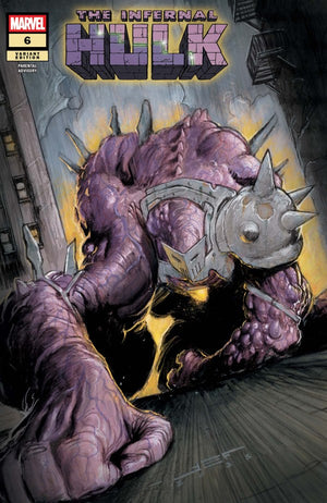 INFERNAL HULK #6 JUAN FERREYRA FORESHADOW VARIANT
