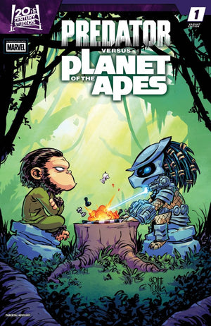 PREDATOR VS. THE PLANET OF THE APES #1 SKOTTIE YOUNG VARIANT