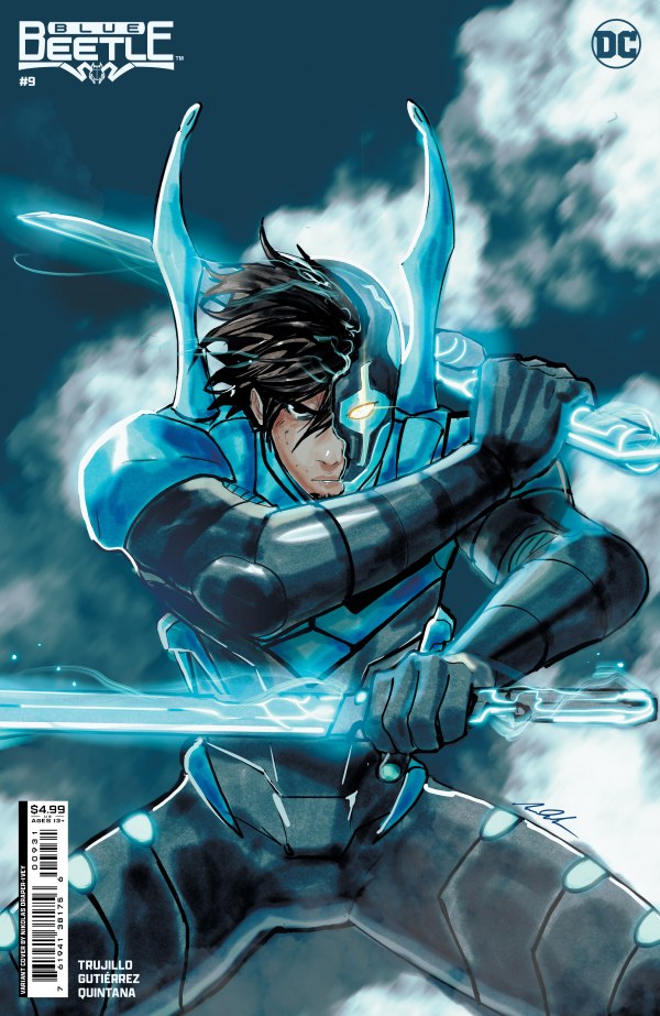 BLUE BEETLE #9 (2024) CVR B NIKOLAS DRAPER-IVEY CARD STOCK VAR