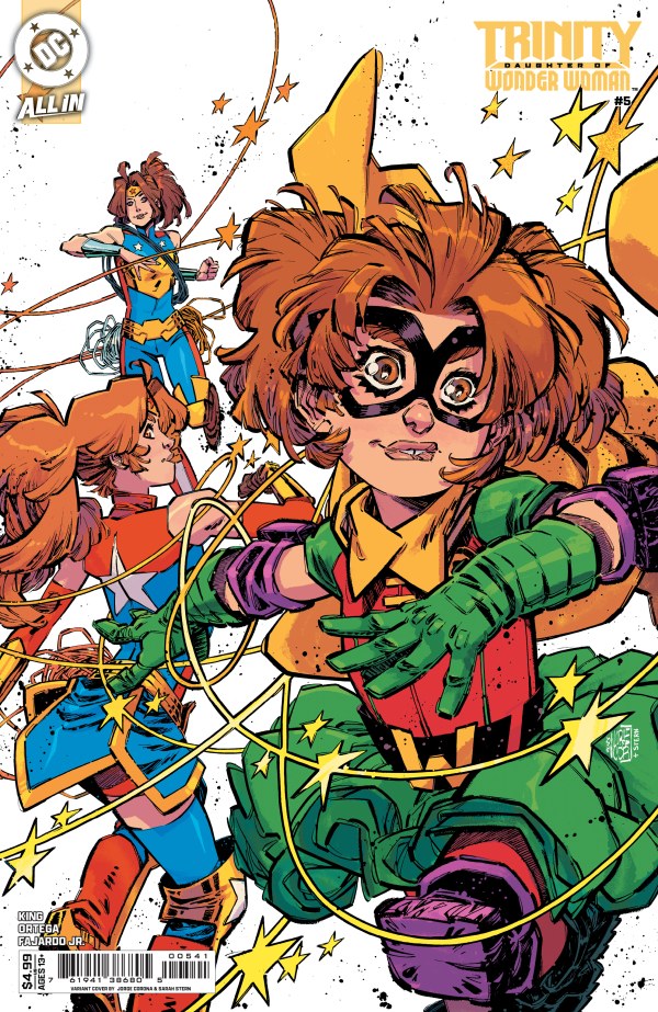 TRINITY: DAUGHTER OF WONDER WOMAN #5 (OF 6) CVR D JORGE CORONA CARD STOCK VAR