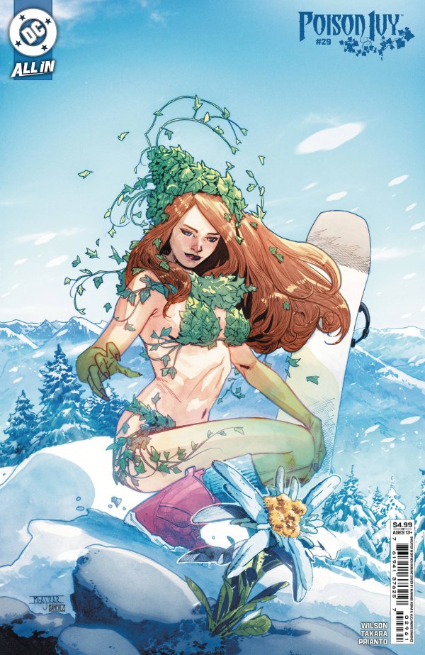 POISON IVY #29 CVR D MAHMUD ASRAR & ALEJANDRO SANCHEZ SWEATER WEATHER CARD STOCK VAR