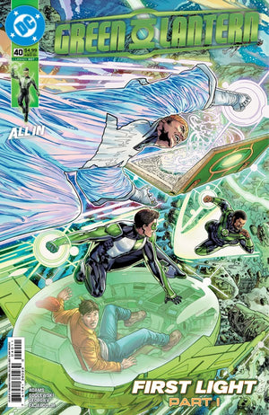 GREEN LANTERN #40 (2026) CVR A FERNANDO PASARIN & OCLAIR ALBERT CONNECTING (GREEN LANTERN FIRST LIGHT)