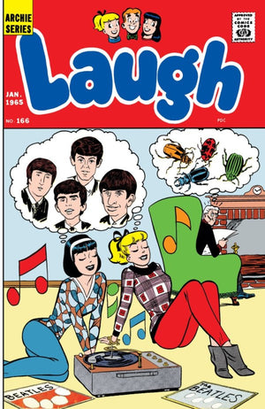 LAUGH #166 FACSIMILE EDITION CVR A HARRY LUCEY MARIO ACQUAVIVA