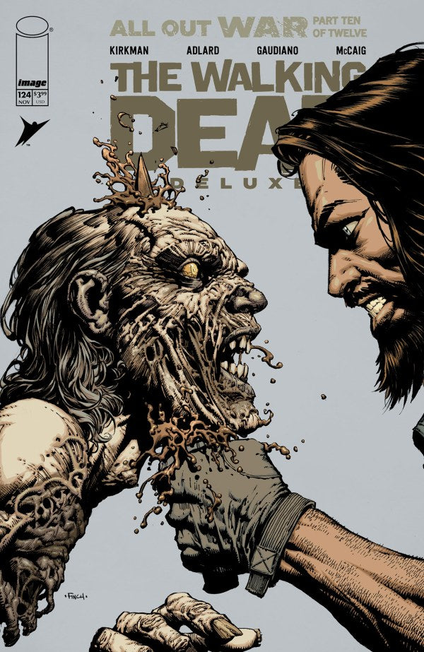 WALKING DEAD DELUXE #124 CVR A DAVID FINCH & DAVE MCCAIG (MR)