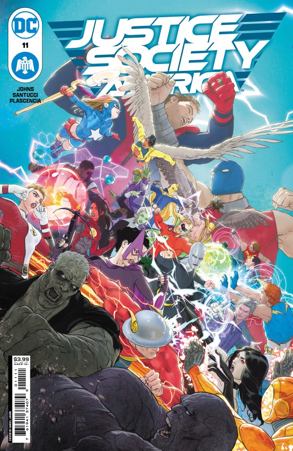 JUSTICE SOCIETY OF AMERICA #11 (OF 12) CVR A MIKEL JANIN (RES)