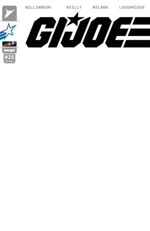 GI JOE #25 (2026) CVR G BLANK SKETCH JOE VAR