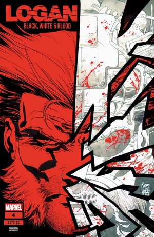 LOGAN: BLACK  WHITE & BLOOD #4 GIUSEPPE CAMUNCOLI INC 1:25 VARIANT