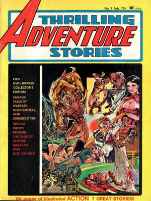 Thrilling Adventure Stories #1 (Atlas / Seaboard Comics Magazine) 1975
