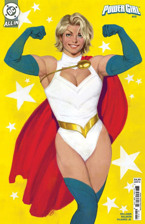 POWER GIRL #19 CVR B DAVID TALASKI CARD STOCK VAR