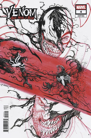 VENOM: BLACK  WHITE & BLOOD #4 JUAN FERREYRA VARIANT