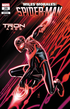 MILES MORALES: SPIDER-MAN #39 (2025) PACO MEDINA TRON: ARES VARIANT